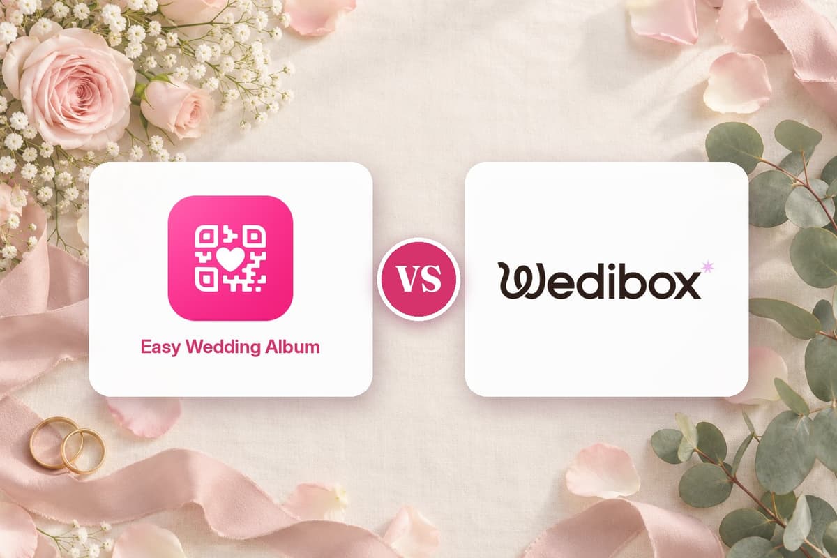 Easy Wedding Album vs Wedibox