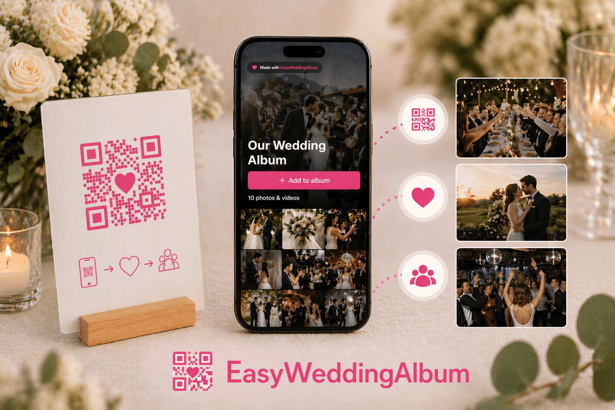 QR Code for Wedding Pictures: How to Make One (2026 Guide)
